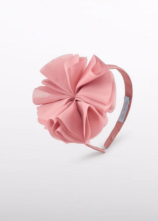 Abel & Lula 5472 Girl's Flower Shell Headband
