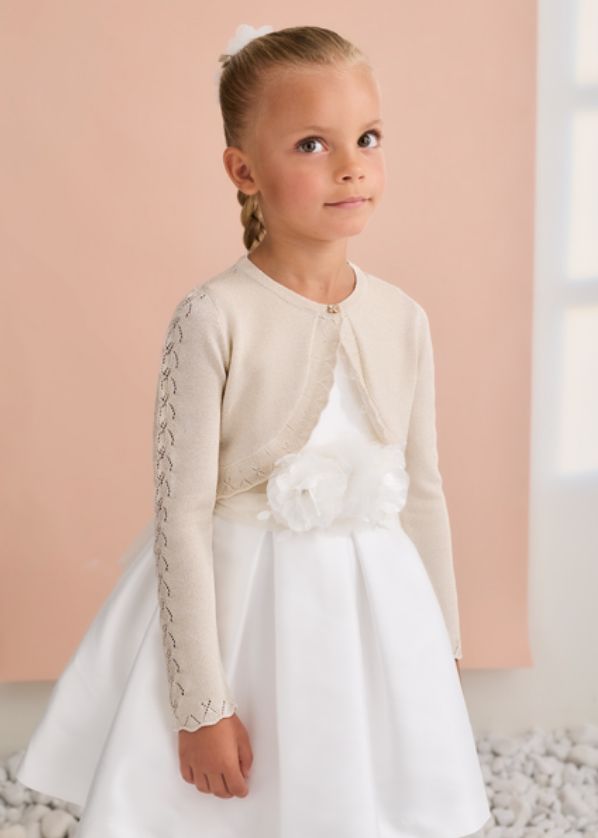 Abel & Lula 5304 Girl's Shimmer Bolero