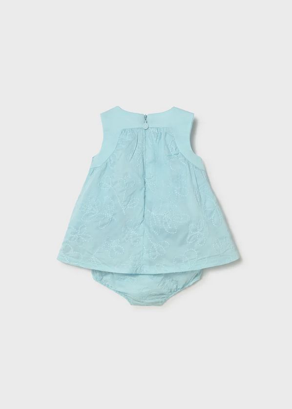 Mayoral 1813 Baby Girl's Short Sleeve Knit Dress w/ Diaper Cover Set