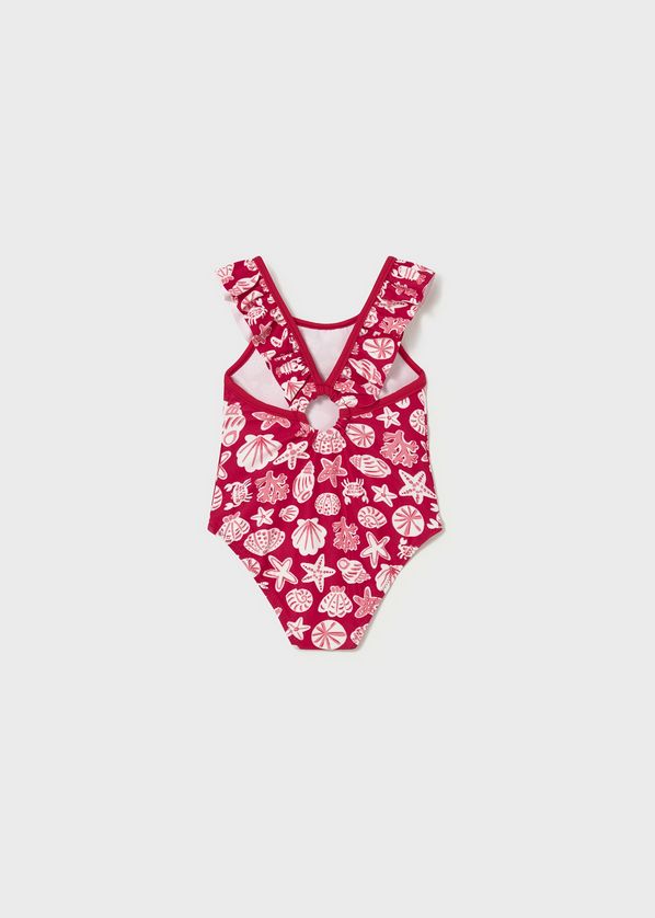 Mayoral 1754 Girls's One Piece Printed Swimsuit