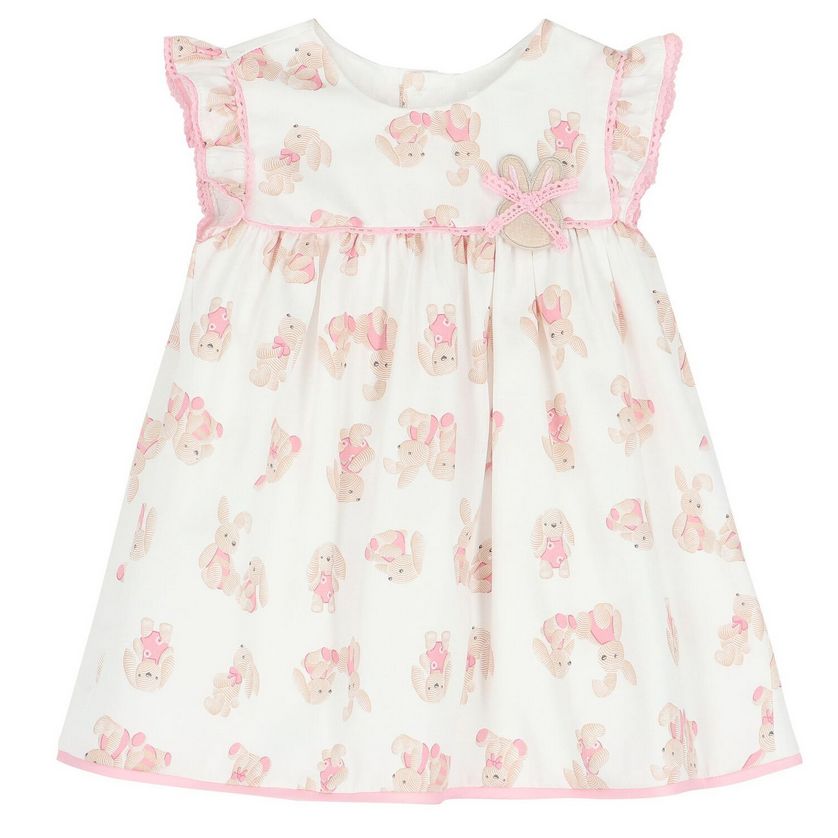 Mayoral 1807 Baby Girl's Shoulder SLV Reversible Dress