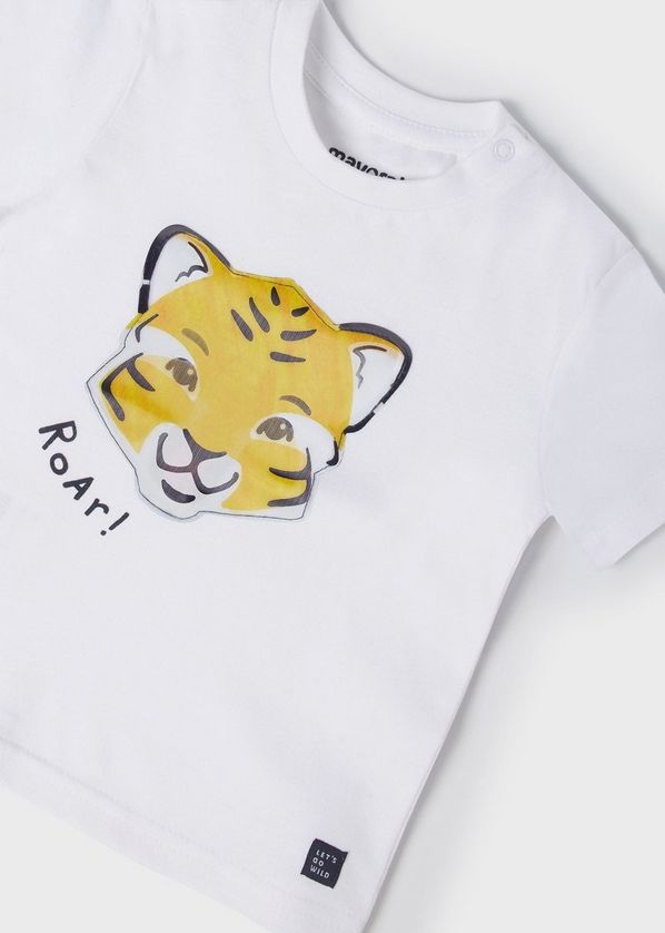 Mayoral 1014/1525 Baby Boy's Animal Print T-Shirt & Jogger Set