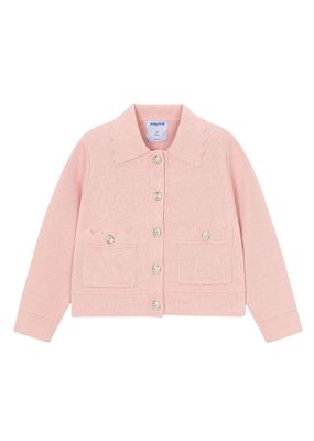 Mayoral 3450/3902 Girl's Knit LS Cardigan & Skirt Set/