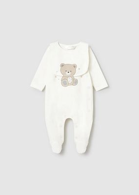 Mayoral 1714 Baby's Onesie & Bib Set/
