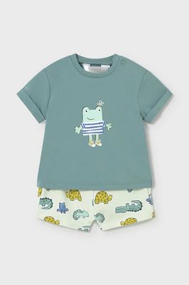 Mayoral 1277 Baby Boy's SS T-Shirt & Short Set/