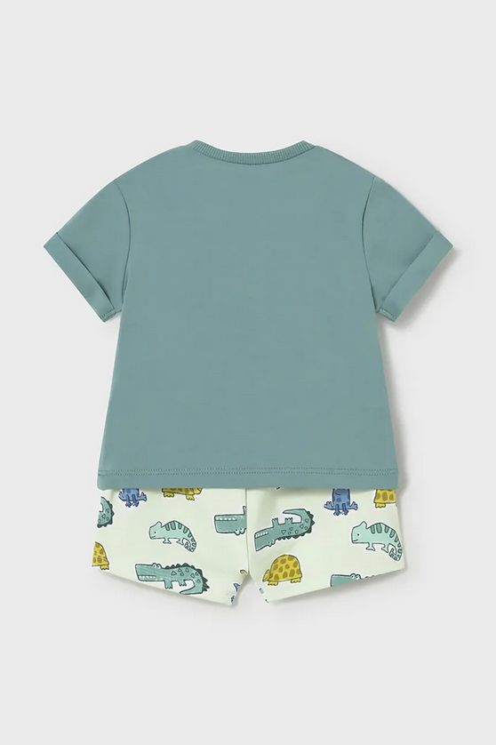 Mayoral 1277 Baby Boy's Short Sleeve T-Shirt & Short Set