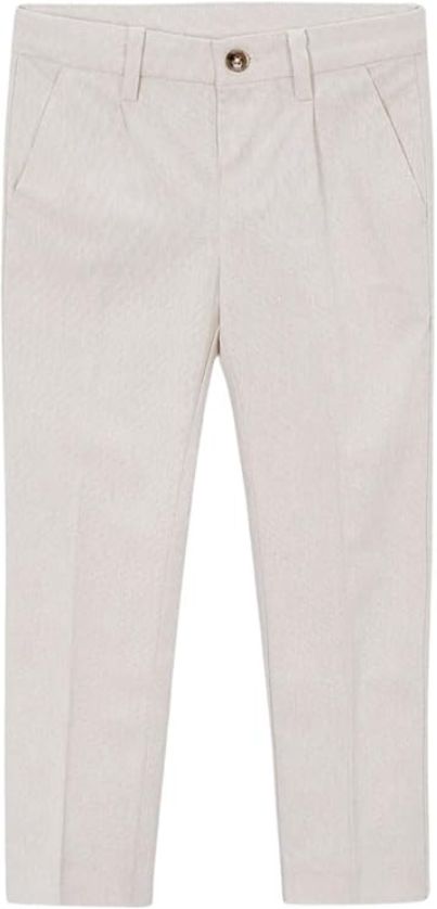 Mayoral 3574 Boy's Linen Chino Dress Pants