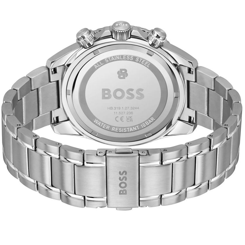 Boss 1514321 Silver Sealiner Watch with Green dial