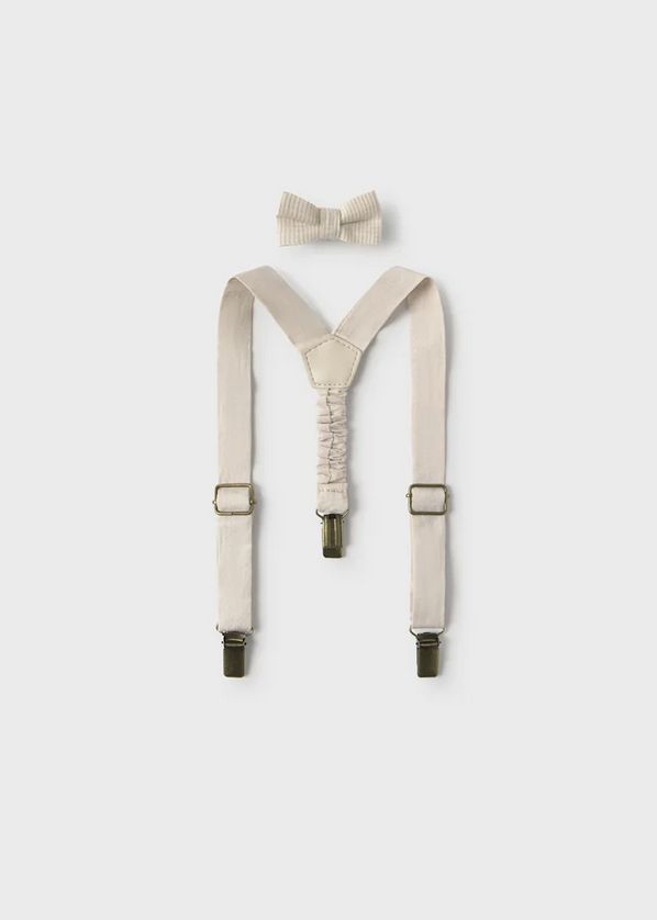 Mayoral 10161 Baby Boys Suspender & Bow Tie Set