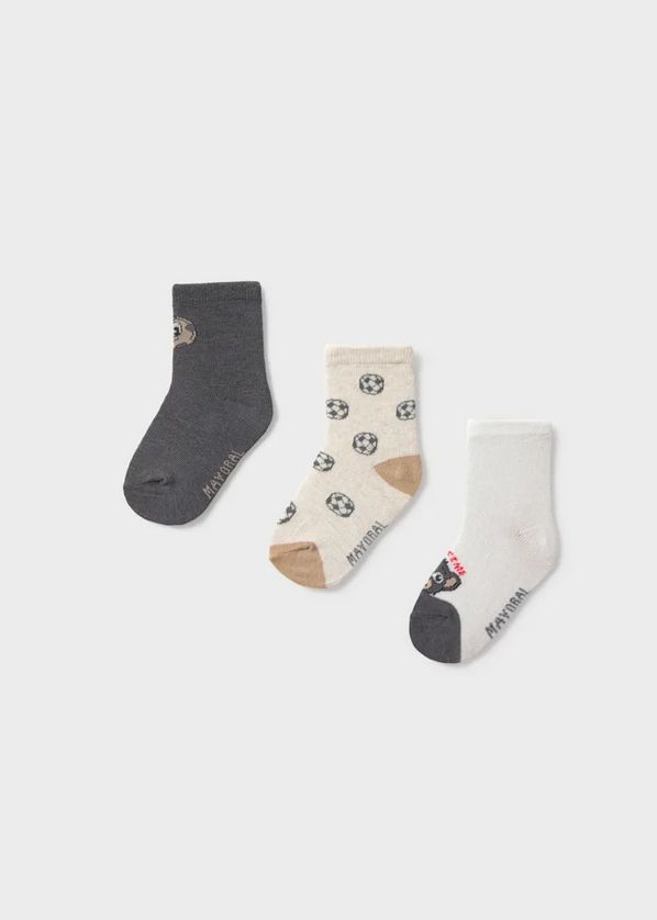 Mayoral 10137 Baby Boy's Socks Set 3PC