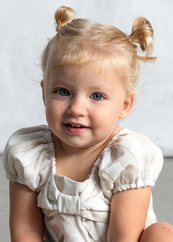 Mayoral 1211 Baby Girl’s Short Sleeve Linen Top & Short Set