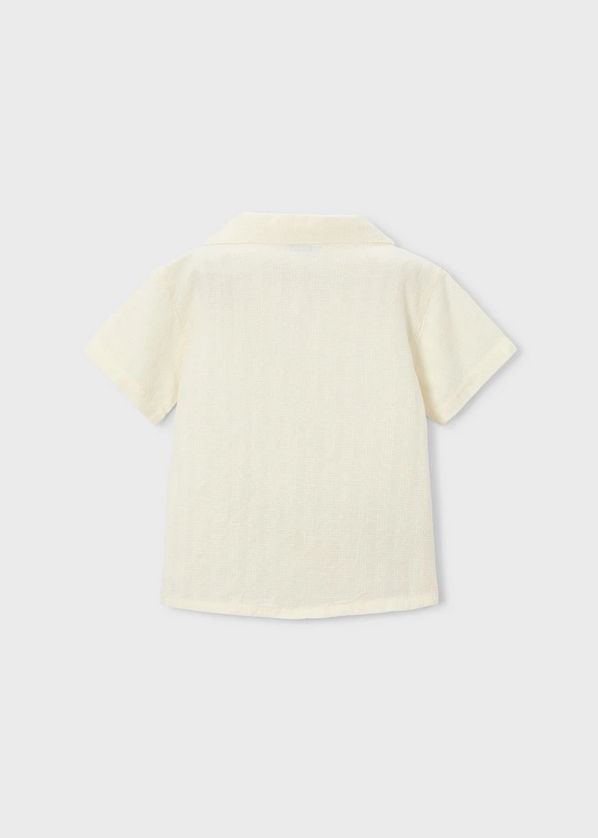 Mayoral 3114 Boys Embroidered Button Up Top