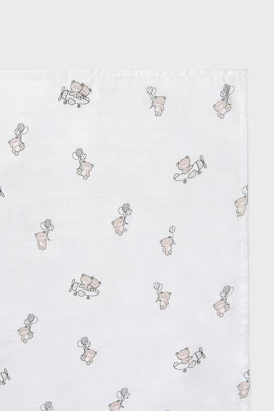 Mayoral 9059 Baby's Muslin Swaddle Blanket 114x114" Size 1