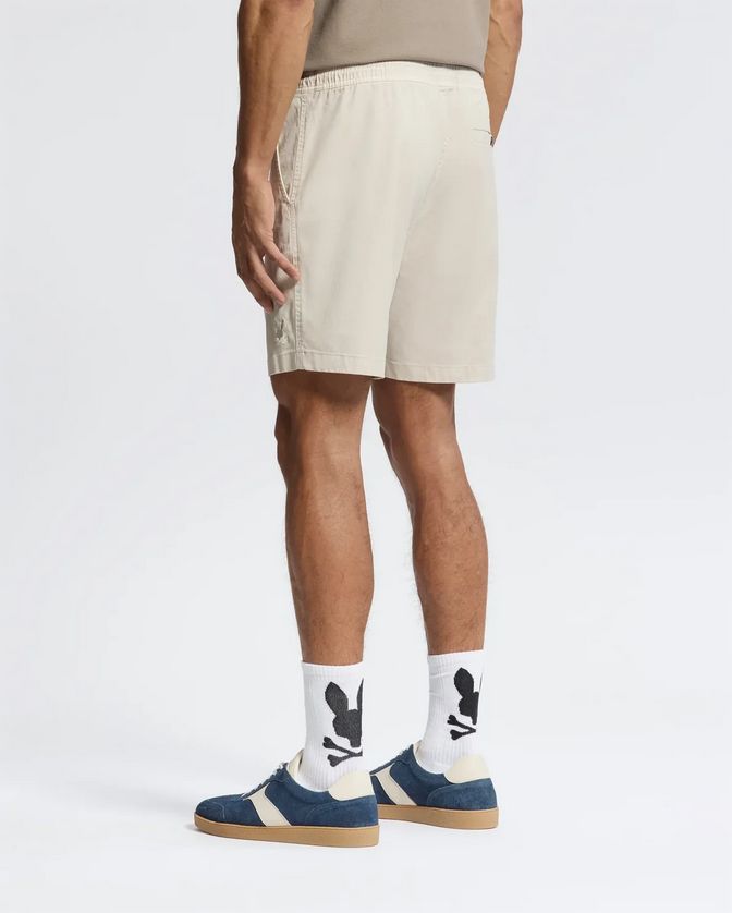 Psycho Bunny B6R584F200 Men's Willis Stretch Tencel Shorts