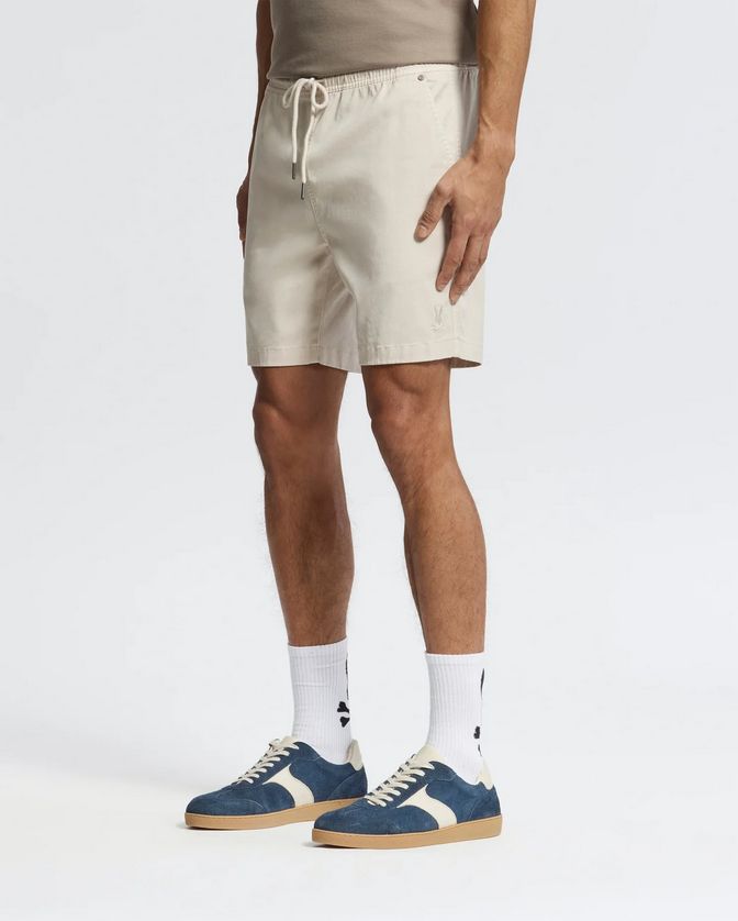 Psycho Bunny B6R584F200 Men's Willis Stretch Tencel Shorts