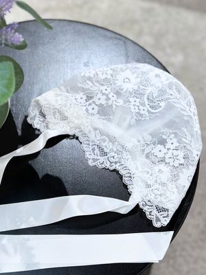 Teter Warm AB05 Girl's OS Lace Bonnet/