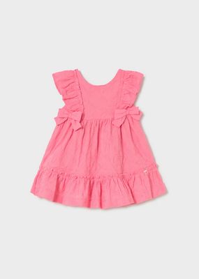 Mayoral 1915 Baby Girl Embroidered Floral Dress/ 