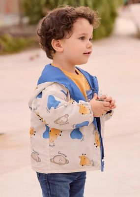  Mayoral 1410 Baby Boy's SS Reversible Windbreaker/