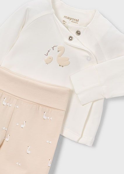 Mayoral 1506 Baby Long Sleeve Top Pants & Hat Set