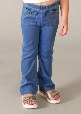  Mayoral 3721 Girl's Flared Leggings w/ Pockets/