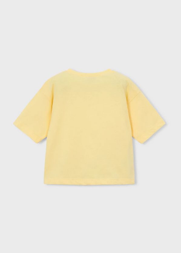 Mayoral 3016 Girl's Short Sleeve Aesthetic Style T-Shirt