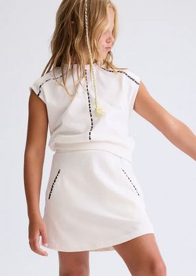 Mayoral 6919 S/s Sweater & Skirt Set/