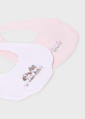 Mayoral 9077 Baby Girl Bib Flower Details /3M/