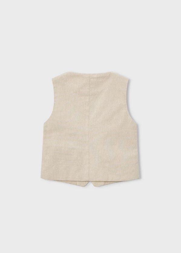 Mayoral 3379 Micro Check Buttoned Vest
