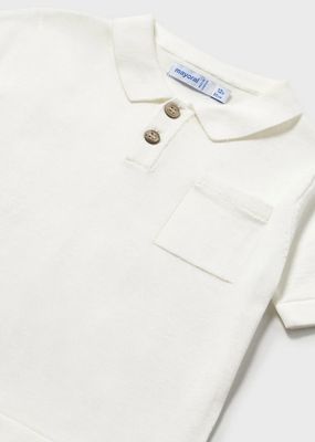 Mayoral 1109/1215 Boy's SS Polo & Bermuda Short Set/
