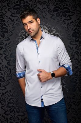 Au Noir SANDSTORM Men's LS  Dress Shirt/