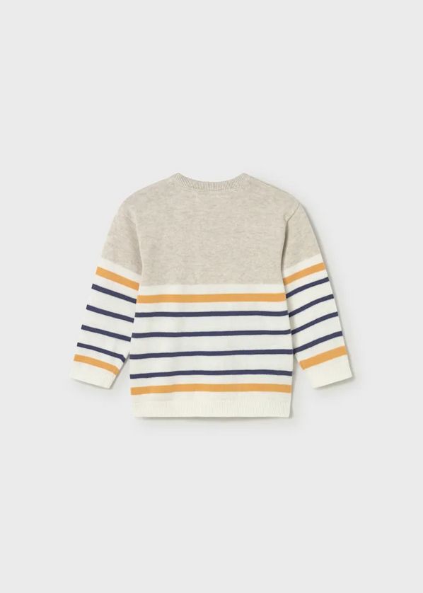 Mayoral 1309/549 Boy's Long Sleeve Stripe Sweater & Jean Set
