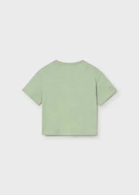 Mayoral 1005/1223 Boy's SS Stripe T-Shirt & Short Set/