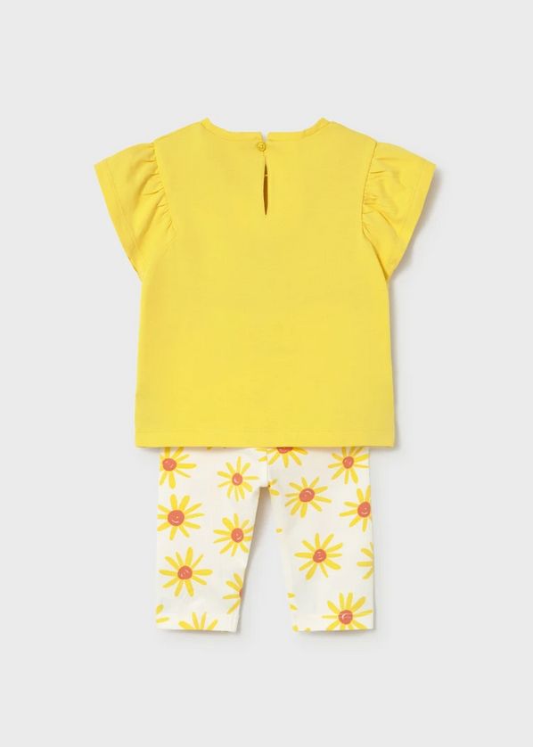 Mayoral 1751 Baby Girl Top & Legging Set- SUN Print