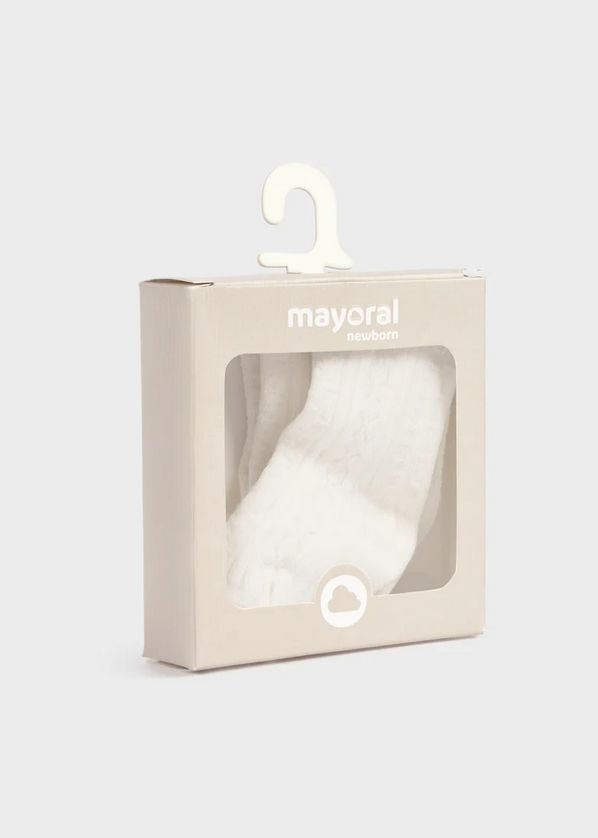 Mayoral 9050 Baby's Cable Knit Socks Gift Box Set 2PC