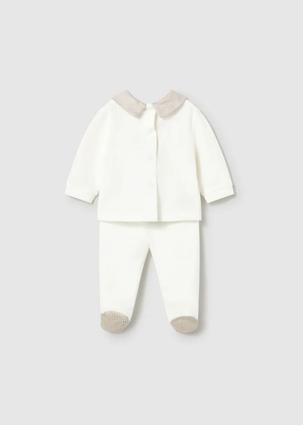 Mayoral 1501 Baby's Long Sleeve Embroidered Top & Leg Warmer Set 2PC