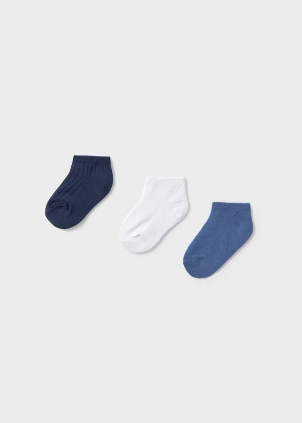 Mayoral 10136 Boy's Junior Basic Socks Set 3PC