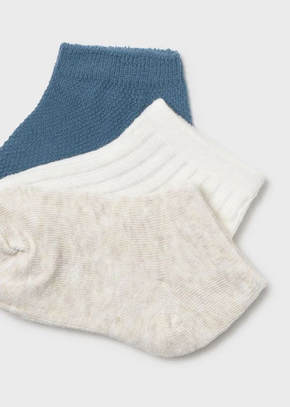 Mayoral 10136 Baby Boy's Basic Socks Set 3PC