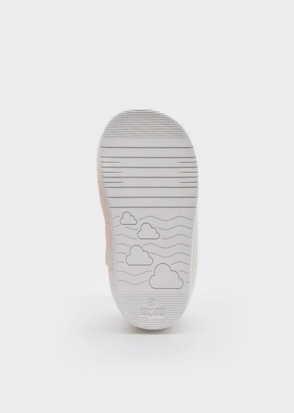Mayoral 41.793 Baby's Basic Velcro Closure Linen Fabric Shoes