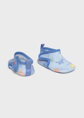 Mayoral 9095 Baby Boy's Velcro Closure Flexible Water Shoes/