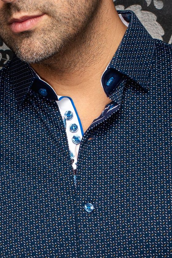 Au Noir ROSEFIELD Men's SS Dress Shirt/