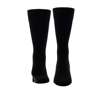 Perri's WGA103-001 Men's OS Wellness Non Elastic Crew Socks/ BLACK