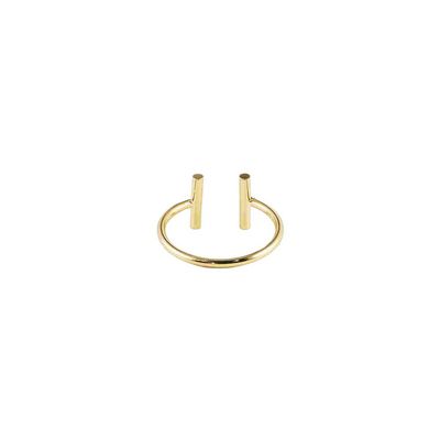 ZAG SRR1642-01 STARK Gold S. Steel Thin Ring/
