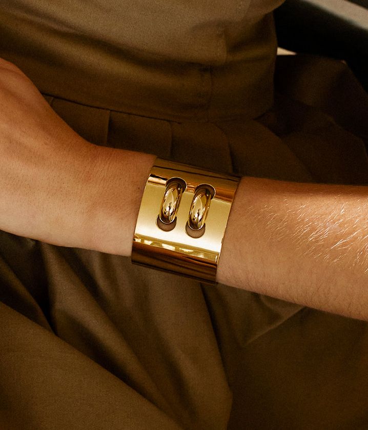 ZAG SBJ27938-01 BARONA Gold Plated S.Steel Bangle Bracelet