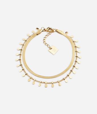 ZAG SBX8119-01 MYKONOS Gold S. Steel Double Bracelet