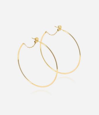 ZAG SEC21346-01 TIMIA Gold Plated S.Steel Large Hoop