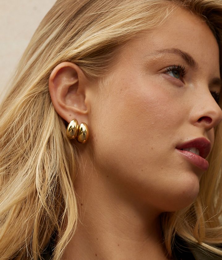 ZAG SEM22091-01 EMMY Gold Plated S.Steel Drop Earring