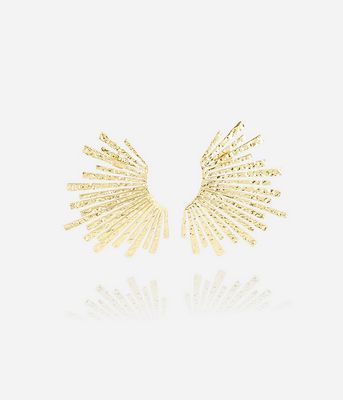 ZAG SEL19987-01 ANGELO Gold Plated S.Steel Glow Earring
