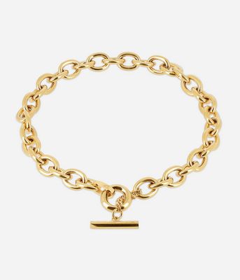 ZAG SNS24208-01 ECUME Gold S. Steel Chain Link Necklace