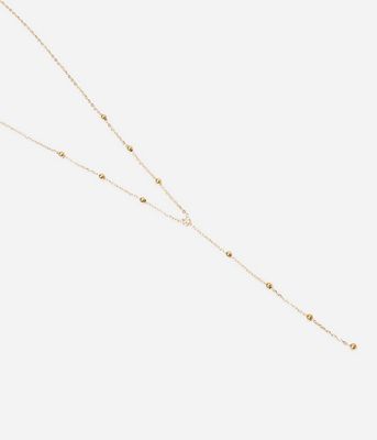 ZAG SNM16769-01 SOHO Gold S. Steel CZ Long Necklace