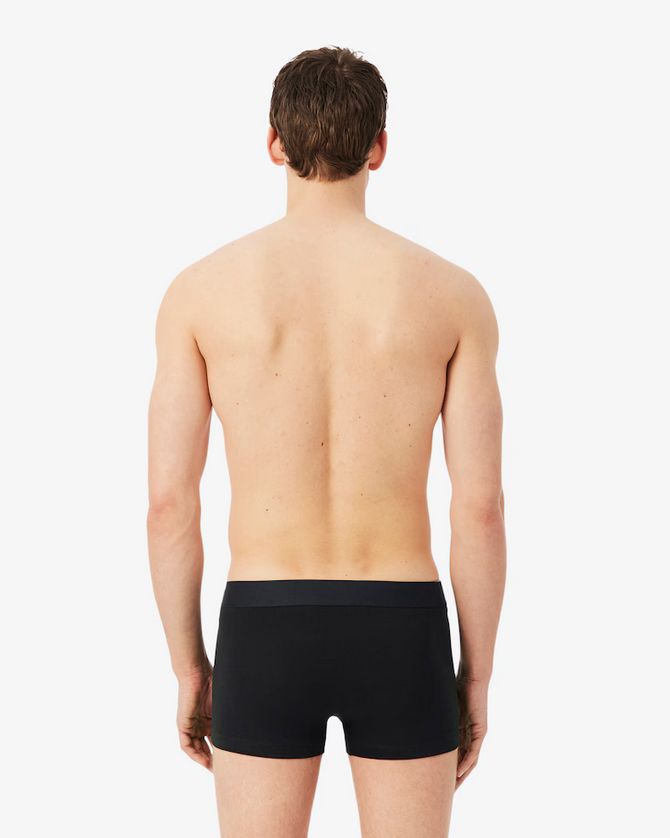Lacoste 5H5441-52 Men's Cotton Stretch Trunk Underwear-3PACK